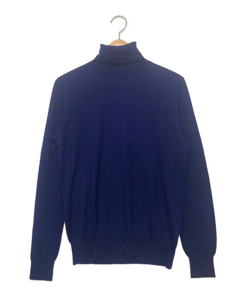 TOMORROW LAND tricot（トゥモローランド トリコ）TOMORROW LAND tricot (トゥモローランド トリコ) 薄手ニット ブルー サイズ:Sの古着・服飾アイテム