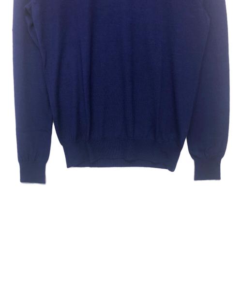 TOMORROW LAND tricot（トゥモローランド トリコ）TOMORROW LAND tricot (トゥモローランド トリコ) 薄手ニット ブルー サイズ:Sの古着・服飾アイテム