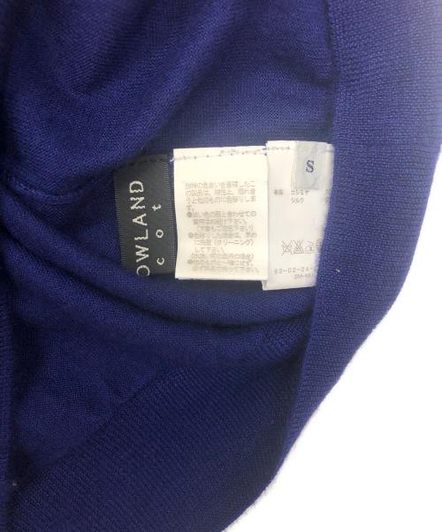 TOMORROW LAND tricot（トゥモローランド トリコ）TOMORROW LAND tricot (トゥモローランド トリコ) 薄手ニット ブルー サイズ:Sの古着・服飾アイテム