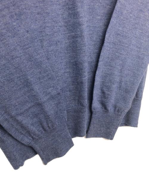 TOMORROW LAND tricot（トゥモローランド トリコ）TOMORROW LAND tricot (トゥモローランド トリコ) Vネックニット ブルー サイズ:Sの古着・服飾アイテム
