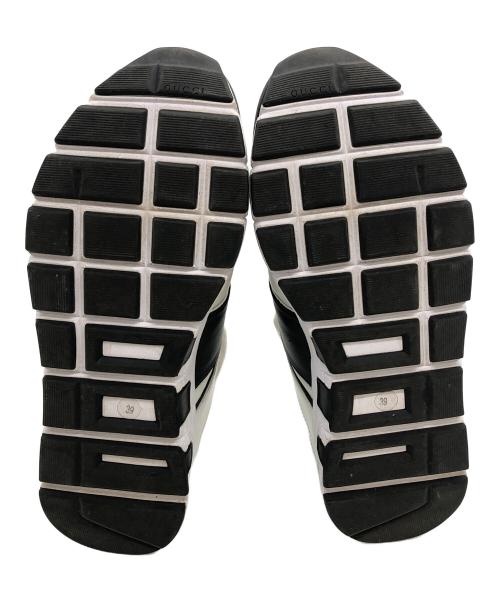 GUCCI（グッチ）GUCCI (グッチ) スニーカー ホワイト×ネイビー サイズ:24.5cmの古着・服飾アイテム