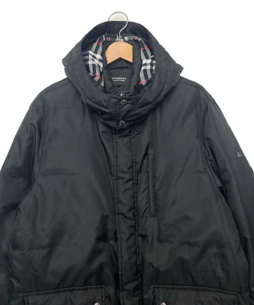 BURBERRY BLACK LABEL（バーバリーブラックレーベル）BURBERRY BLACK LABEL (バーバリーブラックレーベル) ダウンジャケット ブラック サイズ:LLの古着・服飾アイテム