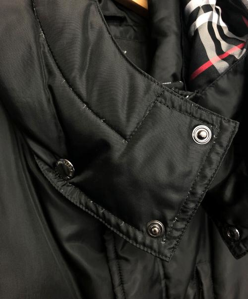 BURBERRY BLACK LABEL（バーバリーブラックレーベル）BURBERRY BLACK LABEL (バーバリーブラックレーベル) ダウンジャケット ブラック サイズ:LLの古着・服飾アイテム