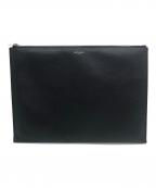 Saint Laurent Parisサンローランパリ）の古着「クラッチバッグ」｜ブラック