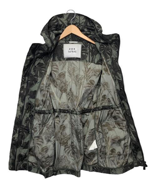 TATRAS（タトラス）TATRAS (タトラス) ボタニカルナイロンジャケット オリーブ サイズ:02の古着・服飾アイテム