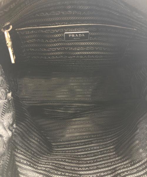 PRADA（プラダ）PRADA (プラダ) 2WAYトートバッグ ブラックの古着・服飾アイテム