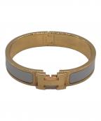 HERMESエルメス）の古着「クリッククラックPM　バングル」｜ホワイト