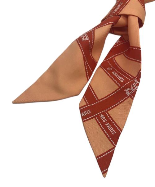 HERMES（エルメス）HERMES (エルメス) ツイリー オレンジの古着・服飾アイテム