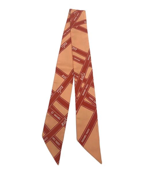 HERMES（エルメス）HERMES (エルメス) ツイリー オレンジの古着・服飾アイテム