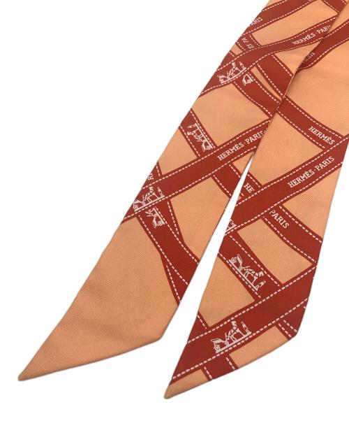 HERMES（エルメス）HERMES (エルメス) ツイリー オレンジの古着・服飾アイテム