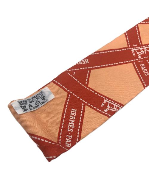 HERMES（エルメス）HERMES (エルメス) ツイリー オレンジの古着・服飾アイテム