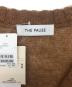 中古・古着 THE PAUSE (ザポーズ) ラインモヘヤニットプルオーバー ブラウン サイズ:F 未使用品：7000円