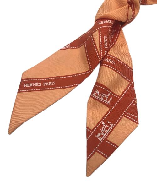 HERMES（エルメス）HERMES (エルメス) ツイリー オレンジの古着・服飾アイテム