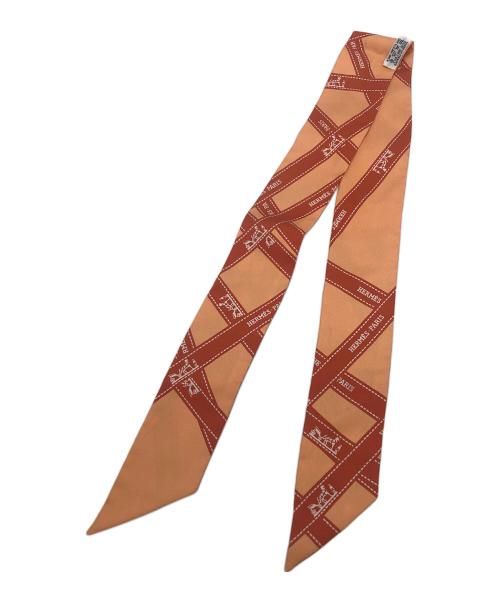 HERMES（エルメス）HERMES (エルメス) ツイリー オレンジの古着・服飾アイテム