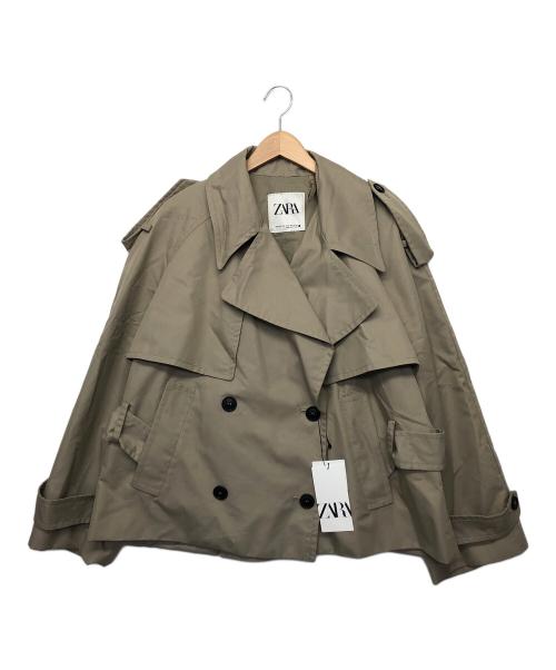 ZARA（ザラ）ZARA (ザラ) ショートコート ベージュ サイズ:XS-S(USA) 未使用品の古着・服飾アイテム
