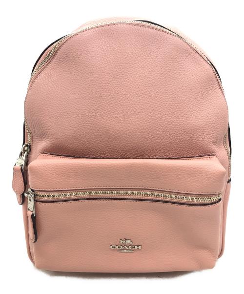 COACH（コーチ）COACH (コーチ) リュック  ピンクの古着・服飾アイテム