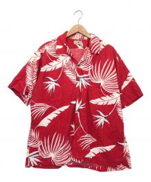 L.L.Bean（エルエルビーン）の古着「80s　アロハシャツ」｜レッド