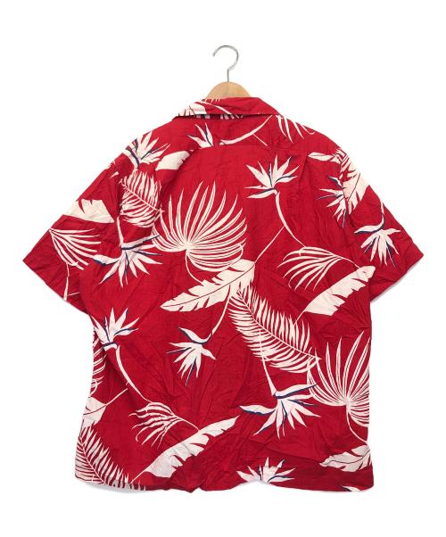L.L.Bean（エルエルビーン）L.L.Bean (エルエルビーン) 80s　アロハシャツ レッド サイズ:XLの古着・服飾アイテム