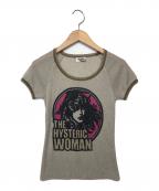 Hysteric Glamourヒステリックグラマー）の古着「薄手ニット」｜カーキ