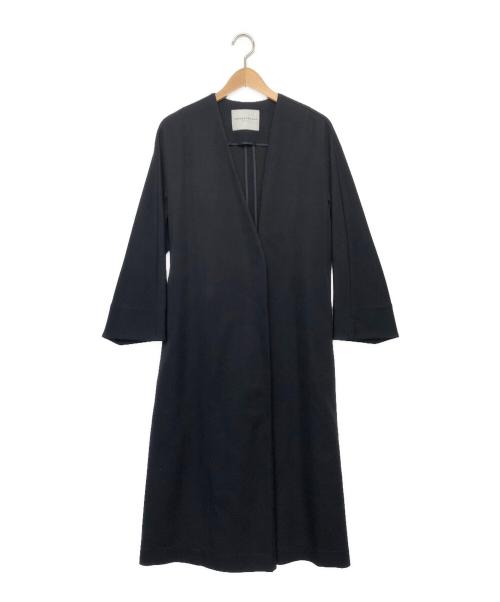 TOMORROW LAND（トゥモローランド）TOMORROW LAND (トゥモローランド) ロングコート ブラック サイズ:36の古着・服飾アイテム