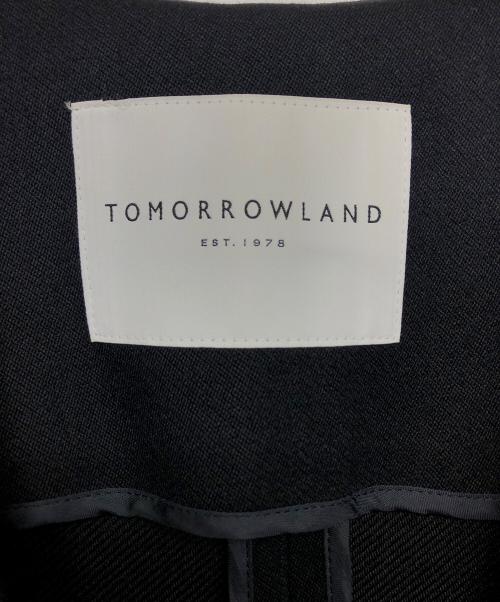 TOMORROW LAND（トゥモローランド）TOMORROW LAND (トゥモローランド) ロングコート ブラック サイズ:36の古着・服飾アイテム