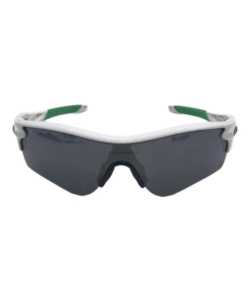 OAKLEY（オークリー）OAKLEY (オークリー) RADARLOCK　サングラス ホワイト×グリーンの古着・服飾アイテム