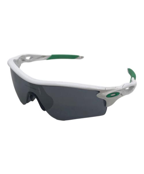 OAKLEY（オークリー）OAKLEY (オークリー) RADARLOCK　サングラス ホワイト×グリーンの古着・服飾アイテム