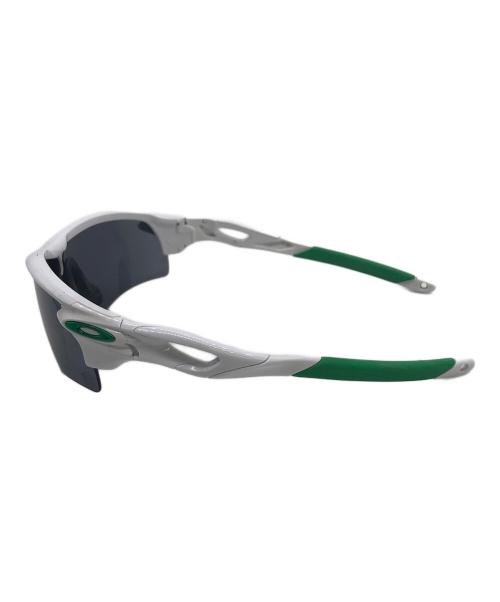 OAKLEY（オークリー）OAKLEY (オークリー) RADARLOCK　サングラス ホワイト×グリーンの古着・服飾アイテム
