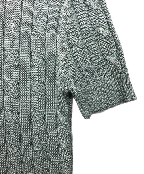 LAUREN RALPH LAUREN（ローレンラルフローレン）LAUREN RALPH LAUREN (ローレンラルフローレン) ニットワンピース グリーン サイズ:S 未使用品の古着・服飾アイテム