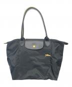 LONGCHAMPロンシャン）の古着「折りたたみバッグ」｜ブラック