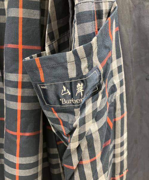 Burberry's（バーバリーズ）Burberry's (バーバリーズ) ステンカラーコート ネイビー サイズ:不明の古着・服飾アイテム