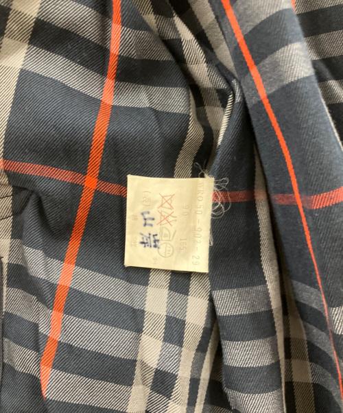 Burberry's（バーバリーズ）Burberry's (バーバリーズ) ステンカラーコート ネイビー サイズ:不明の古着・服飾アイテム