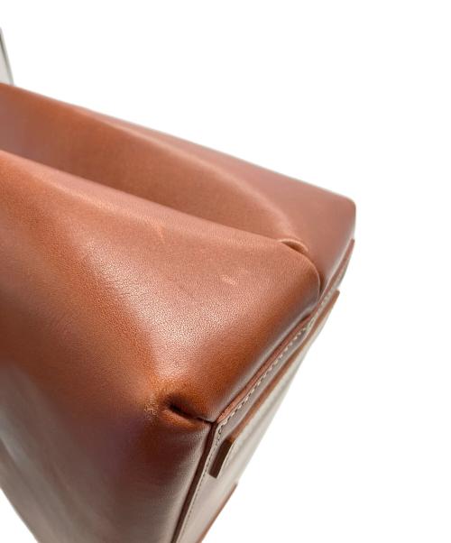 土屋鞄（ツチヤカバン）土屋鞄 (ツチヤカバン) レザートートバッグ ブラウンの古着・服飾アイテム