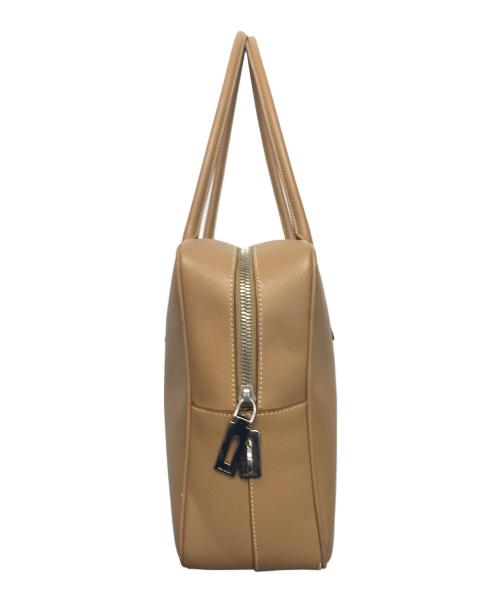 PRADA（プラダ）PRADA (プラダ) サフィアーノ　ミニボストンバッグ ブラウンの古着・服飾アイテム