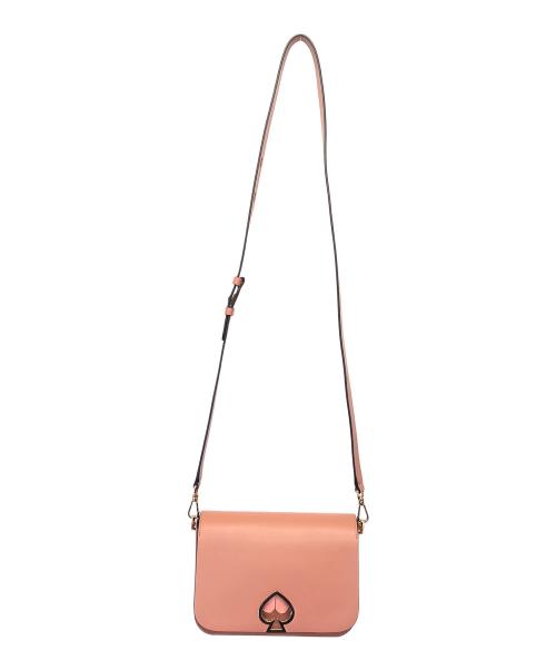 Kate Spade（ケイトスペード）Kate Spade (ケイトスペード) ツイストロック ショルダーバッグ ピンクの古着・服飾アイテム