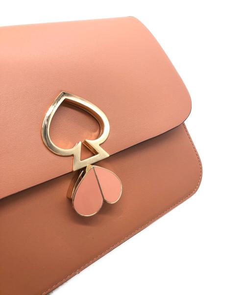 Kate Spade（ケイトスペード）Kate Spade (ケイトスペード) ツイストロック ショルダーバッグ ピンクの古着・服飾アイテム