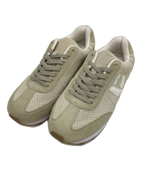 via SANGACIO（ヴィア・サンガチオ）via SANGACIO (ヴィア・サンガチオ) にゅ～ずスニーカー ベージュ サイズ:27の古着・服飾アイテム
