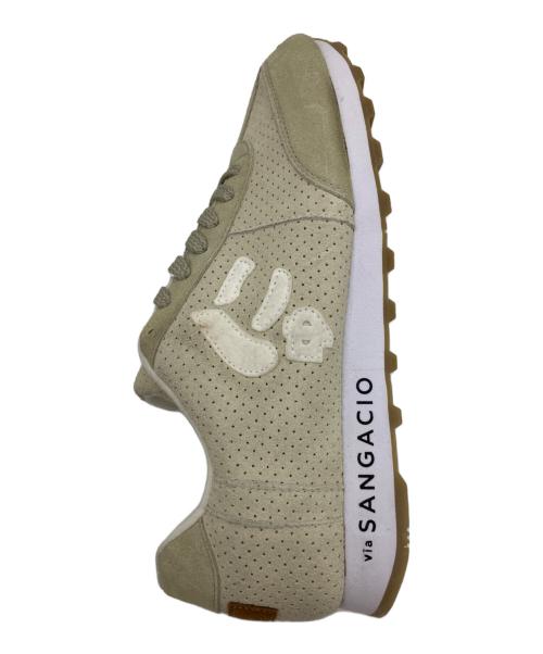 via SANGACIO（ヴィア・サンガチオ）via SANGACIO (ヴィア・サンガチオ) にゅ～ずスニーカー ベージュ サイズ:27の古着・服飾アイテム