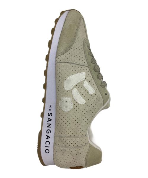 via SANGACIO（ヴィア・サンガチオ）via SANGACIO (ヴィア・サンガチオ) にゅ～ずスニーカー ベージュ サイズ:27の古着・服飾アイテム