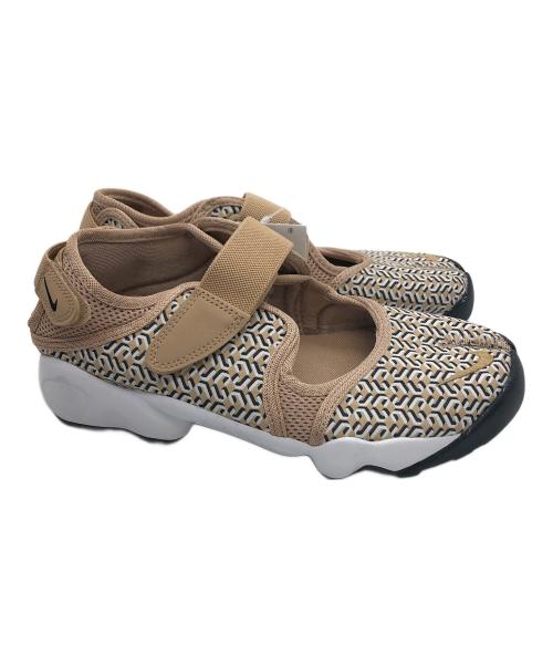 NIKE（ナイキ）NIKE (ナイキ) AIR RIFT ベージュ サイズ:25cm 未使用品の古着・服飾アイテム