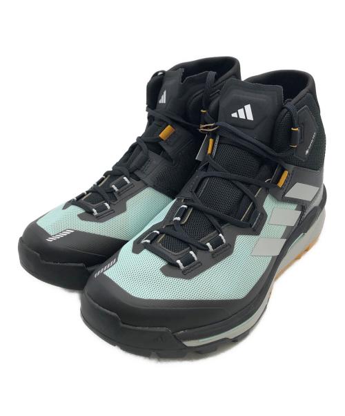adidas（アディダス）adidas (アディダス) ハイカットスニーカー ライトグリーン×ブラック サイズ:26cm 未使用品の古着・服飾アイテム