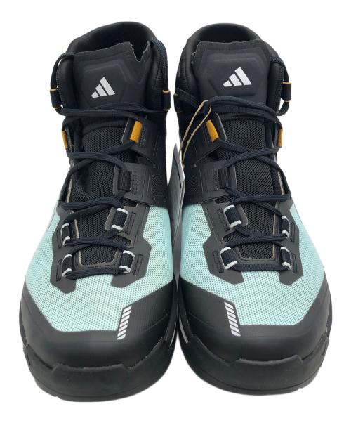 adidas（アディダス）adidas (アディダス) ハイカットスニーカー ライトグリーン×ブラック サイズ:26cm 未使用品の古着・服飾アイテム