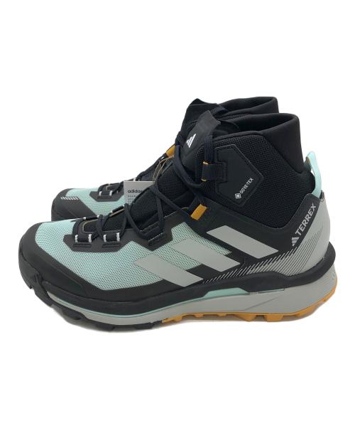 adidas（アディダス）adidas (アディダス) ハイカットスニーカー ライトグリーン×ブラック サイズ:26cm 未使用品の古着・服飾アイテム