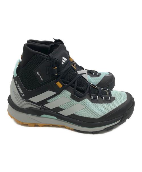 adidas（アディダス）adidas (アディダス) ハイカットスニーカー ライトグリーン×ブラック サイズ:26cm 未使用品の古着・服飾アイテム