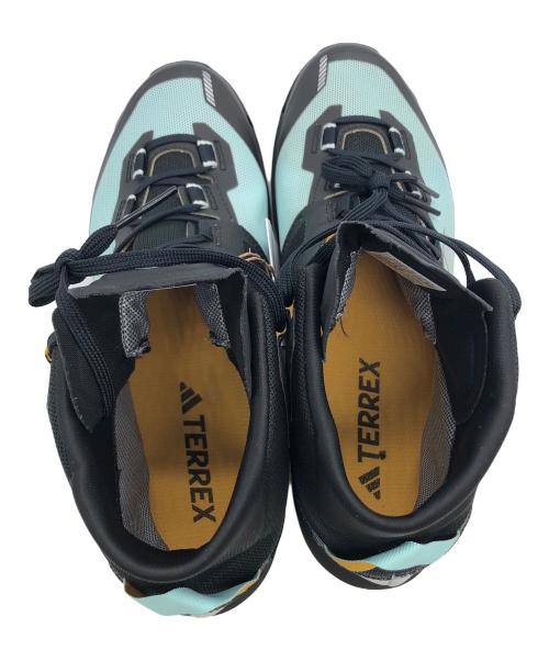 adidas（アディダス）adidas (アディダス) ハイカットスニーカー ライトグリーン×ブラック サイズ:26cm 未使用品の古着・服飾アイテム