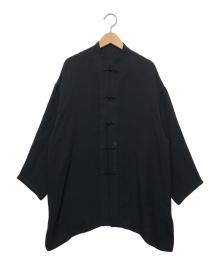 JURGEN LEHL（ヨーガンレール）の古着「薄手カーディガン」｜ブラック