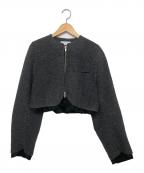 YOSHIMI NAGAOヨシミ ナガオ）の古着「ショートジャケット」｜グレー
