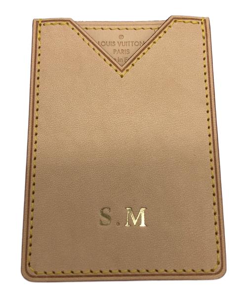 LOUIS VUITTON（ルイ ヴィトン）LOUIS VUITTON (ルイ ヴィトン) パスケース ベージュの古着・服飾アイテム