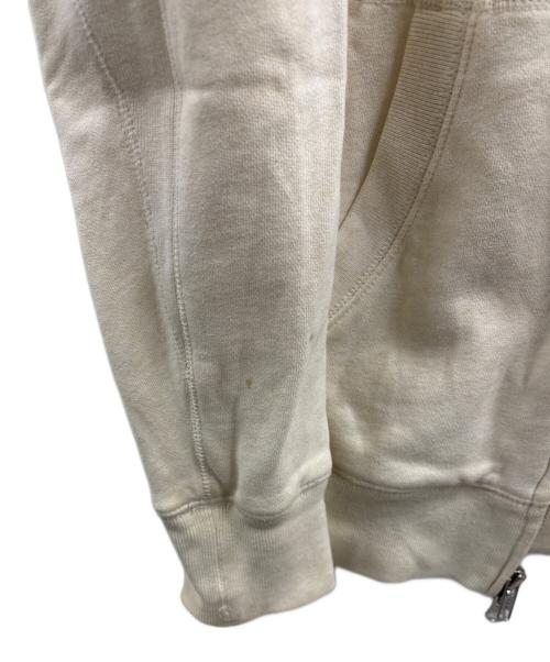 stussy（ステューシー）stussy (ステューシー) ダブルジップパーカー アイボリー サイズ:Mの古着・服飾アイテム