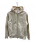stussy（ステューシー）の古着「ダブルジップパーカー」｜アイボリー